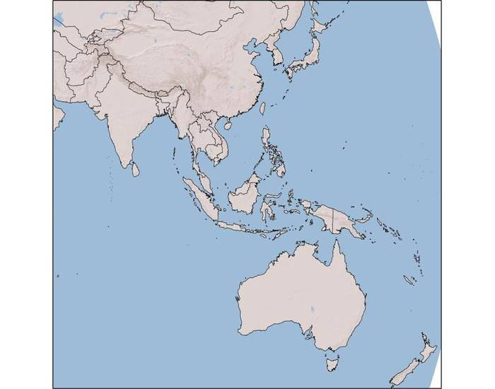 Regional asia japan viraltv. Карта Юго-Восточной Азии и Океании. Политическая контурная карта Юго-Восточной Азии. Карта Юго Восточной Азии и Австралии. Контурная карта Азии.