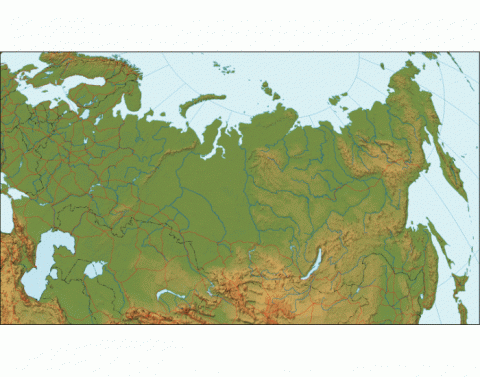 Реки на карте фото YugNash.ru