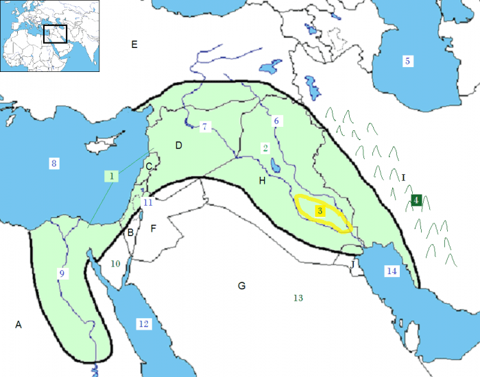 Зона плодородного. Район плодородного полумесяца. Плодородный полумесяц на карте современной. Цивилизации плодородного полумесяца. Зона плодородного полумесяца на карте.